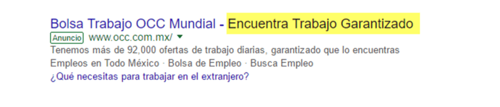 Redacción para anuncios de google ejemplo (2)