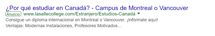 Redacción para anuncios de google ejemplo (3)