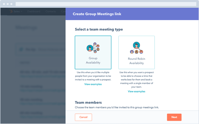 Hubspot meetings para equipos.png