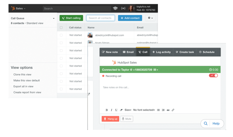 herramienta de hubspot calling.png